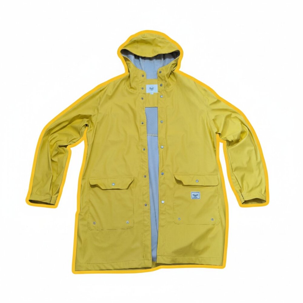 Herschel Supply Co Yellow Rain Jacket